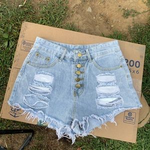 Jean shorts